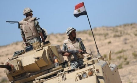 ejercito egipcio en el sinai Militares egipcios matan a 8 insurgentes en el norte del Sinaí
